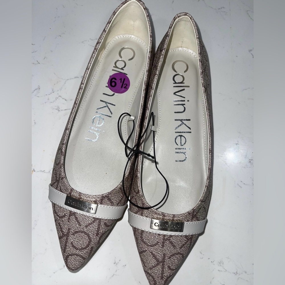 Calvin Klein Women's Brown Flats